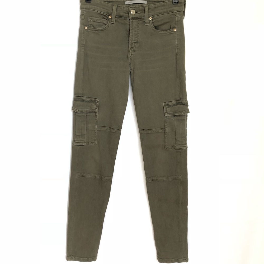 Vince Green Military Skinny Cargo Jeans 26